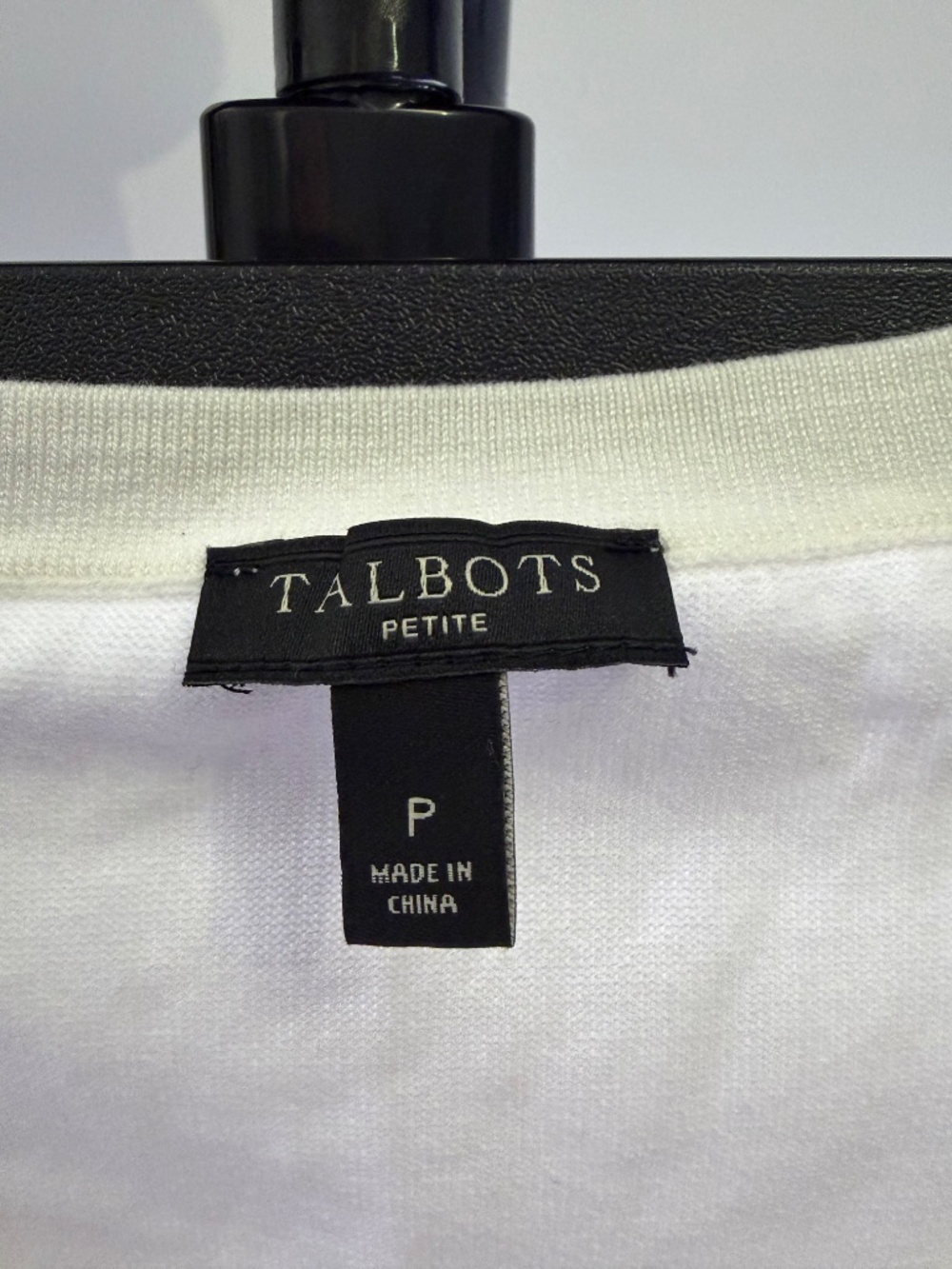 Women's Talbots Petite White Tank Top - Picture 2 of 8